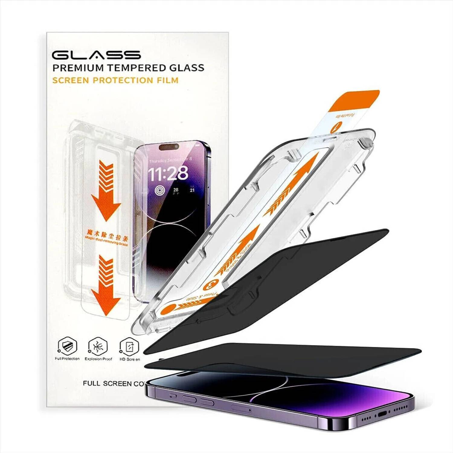 capo Edge To Edge Tempered Glass for iPhone 16 Plus (Pack of 1)