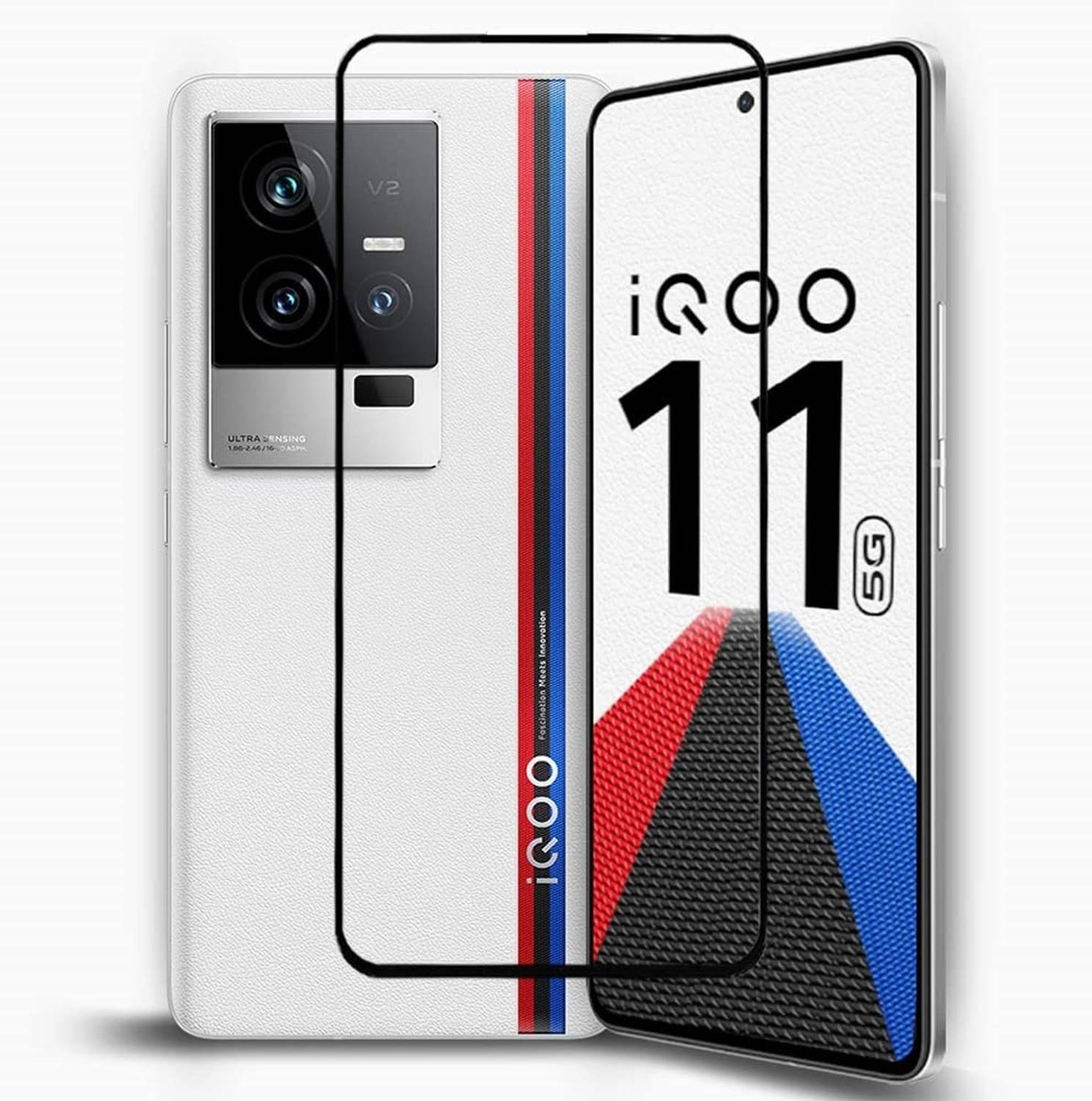 Bodoma Edge To Edge Tempered Glass for iQOO 11 5G
