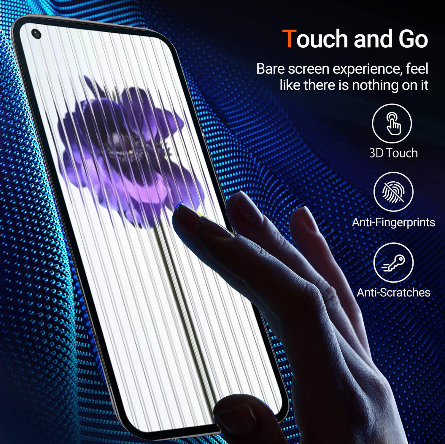 Image of TWIGLO Edge To Edge Tempered Glass for NOTHING PHONE 1