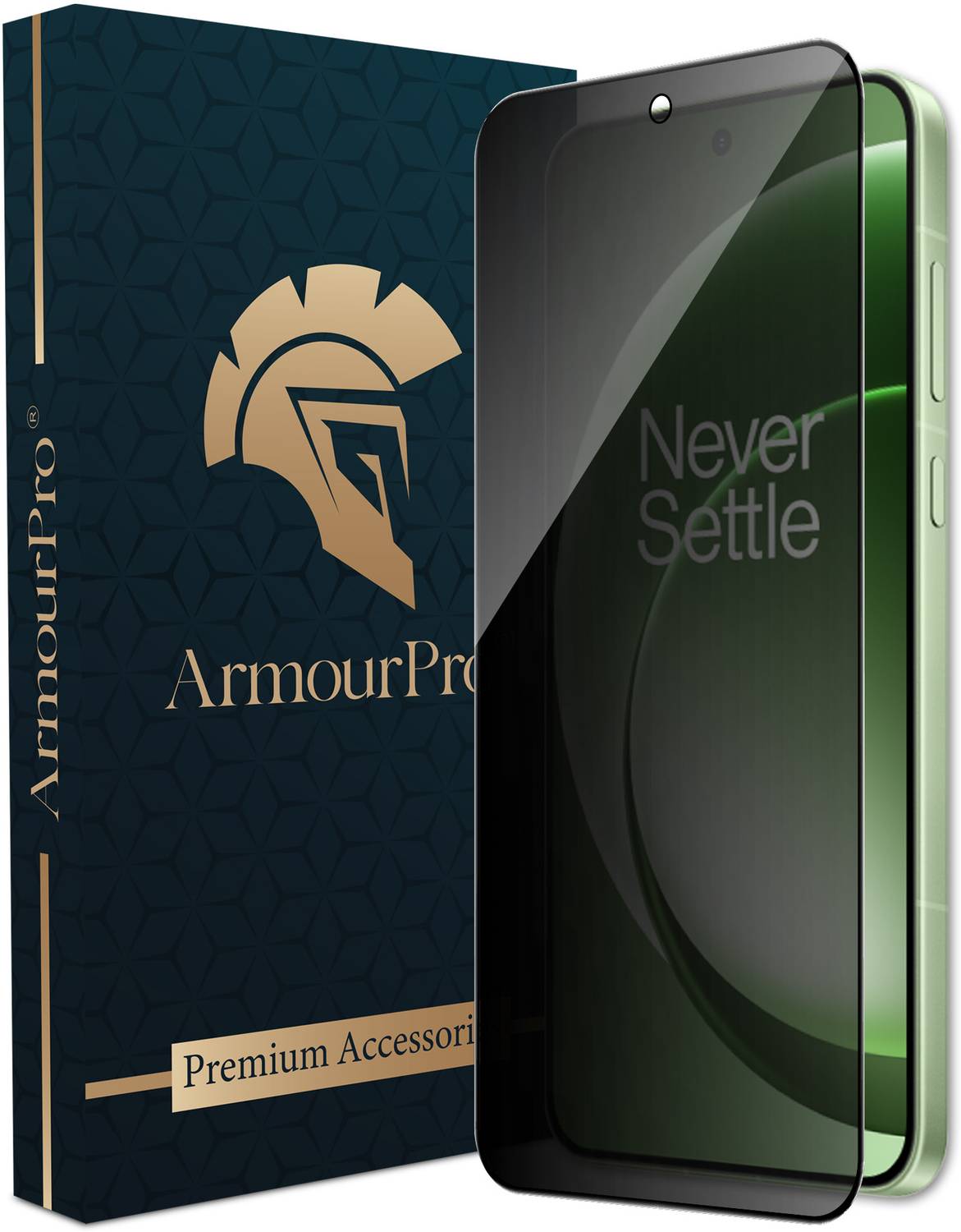 ArmourPro Edge To Edge Tempered Glass for OnePlus 15R 5G, OnePlus 15R, Privacy Anti Spy Glass