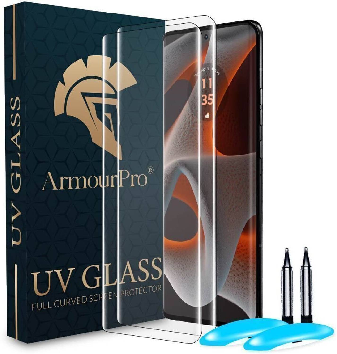 ArmourPro Edge To Edge Tempered Glass for Motorola Edge 50 Pro 5G