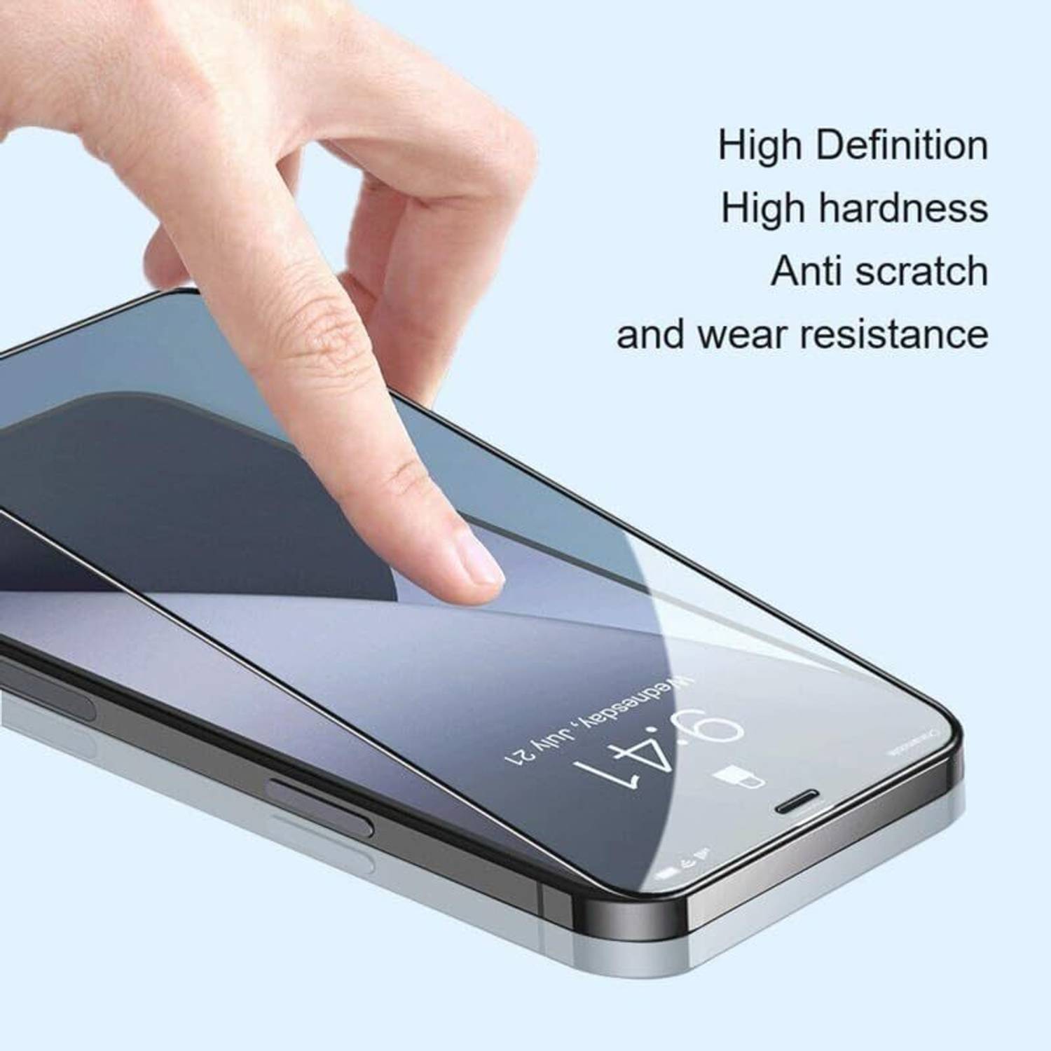 NKCASE Edge To Edge Tempered Glass for iphone 14, Apple iPhone 14