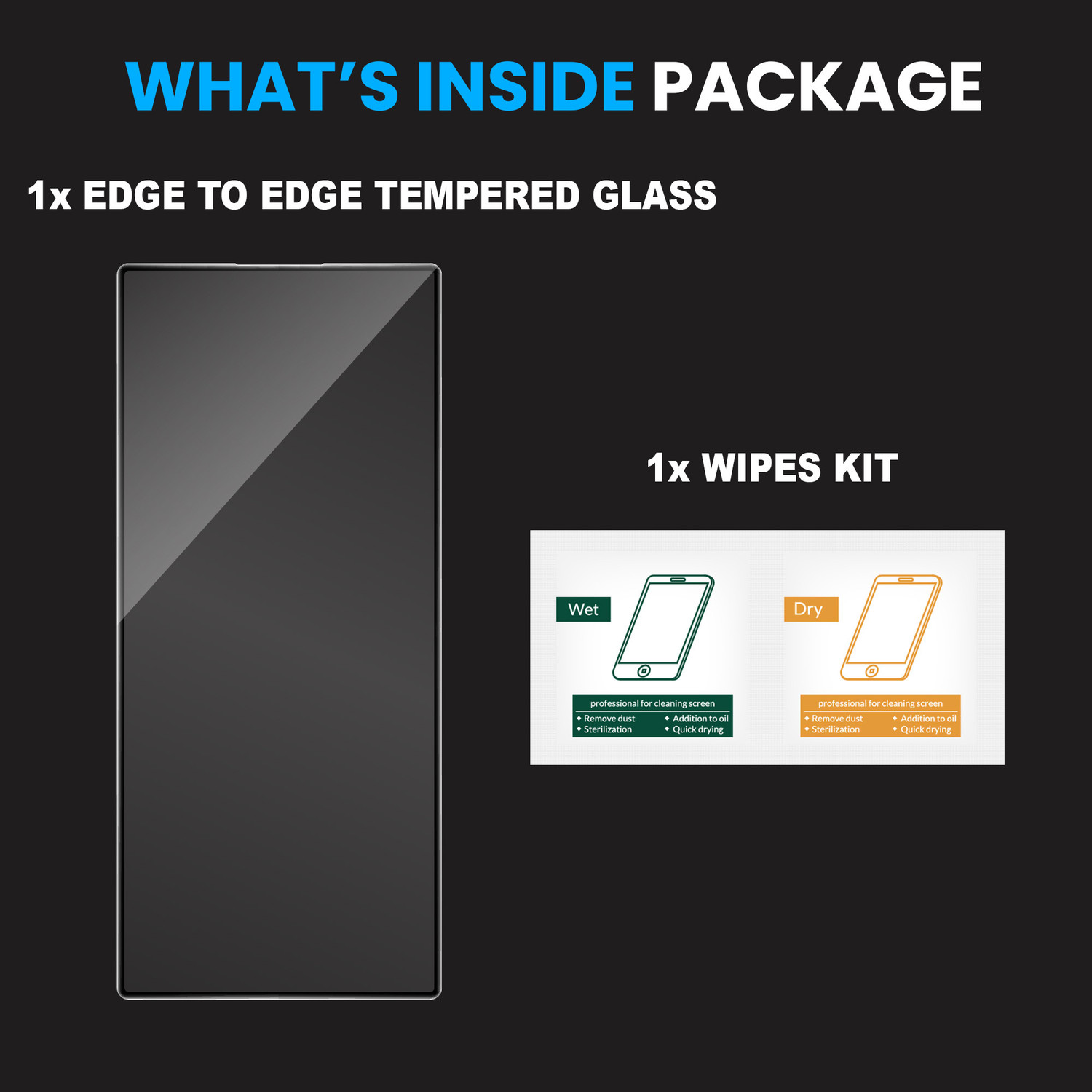 Image of ArmourPro Edge To Edge Tempered Glass for Samsung ZFold 6 5G, Samsung Galaxy ZFold 6 5G, Samsung Z Fold6, Borderless Clear Glass