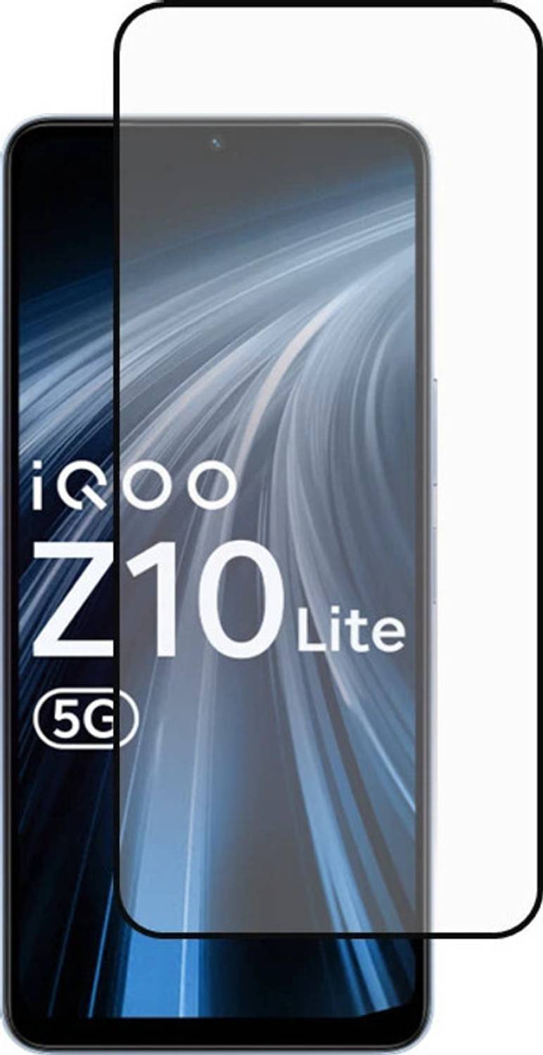 DMJHP Edge To Edge Tempered Glass for iQoo Z10 Lite 5G