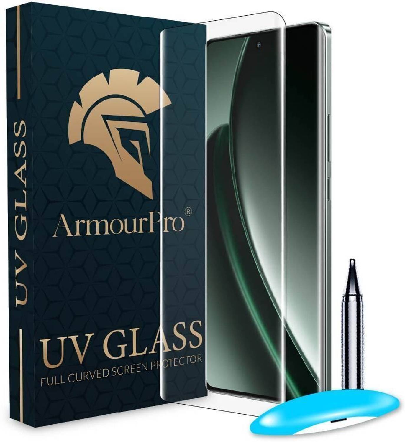 ArmourPro Edge To Edge Tempered Glass for Realme GT 6 5G, Realme GT 6, GT 6 5G
