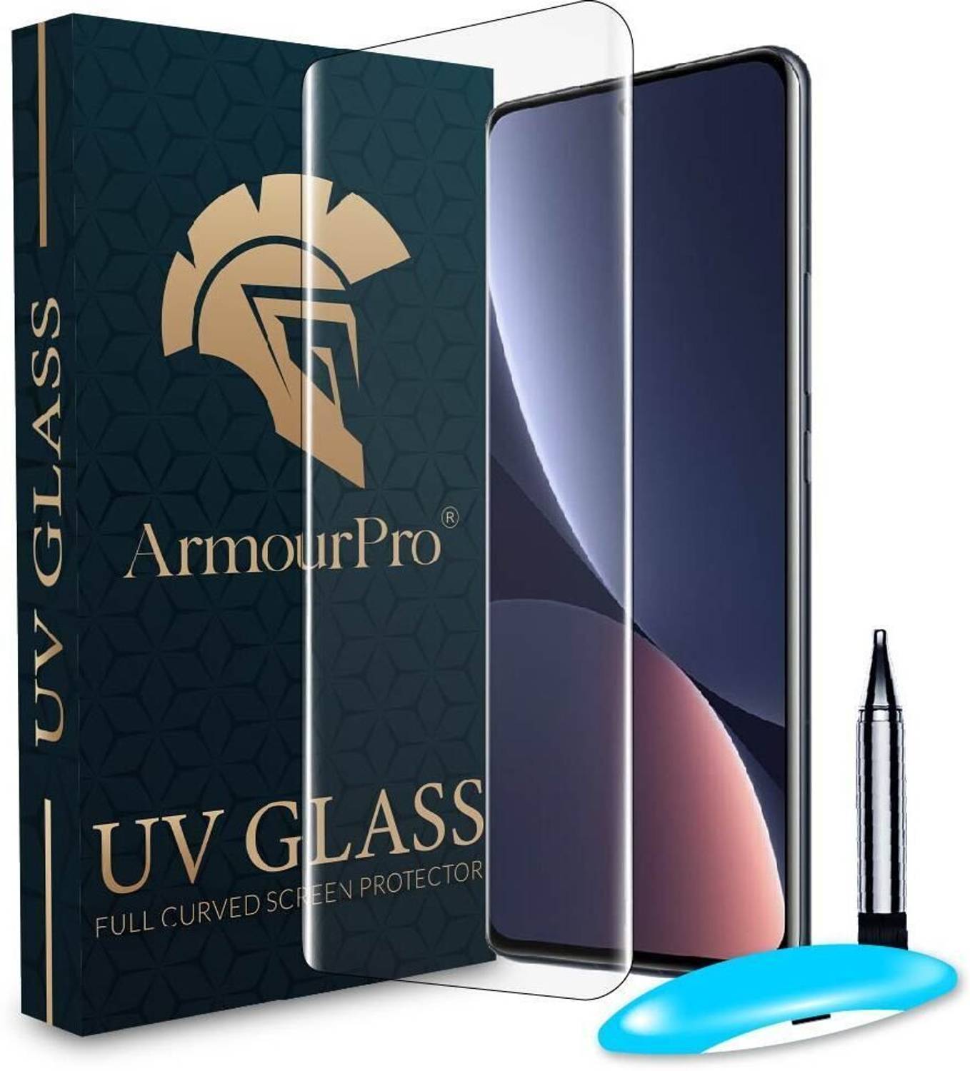 ArmourPro Edge To Edge Tempered Glass for Xiaomi 12 Pro 5G, MI 12 Pro 5G, Redmi 12 Pro 5G