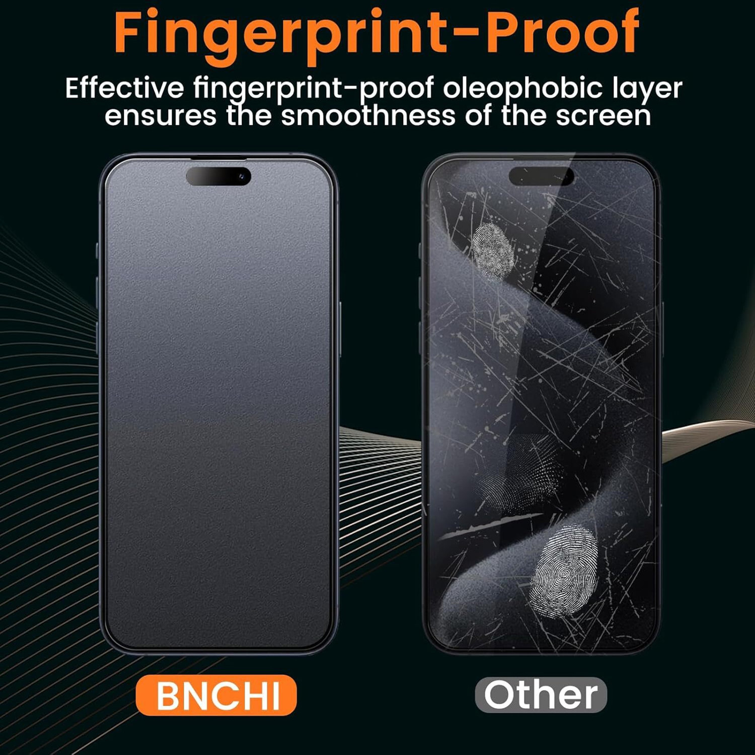 Image of KWINE CASE Edge To Edge Tempered Glass for Apple iPhone 16 Pro