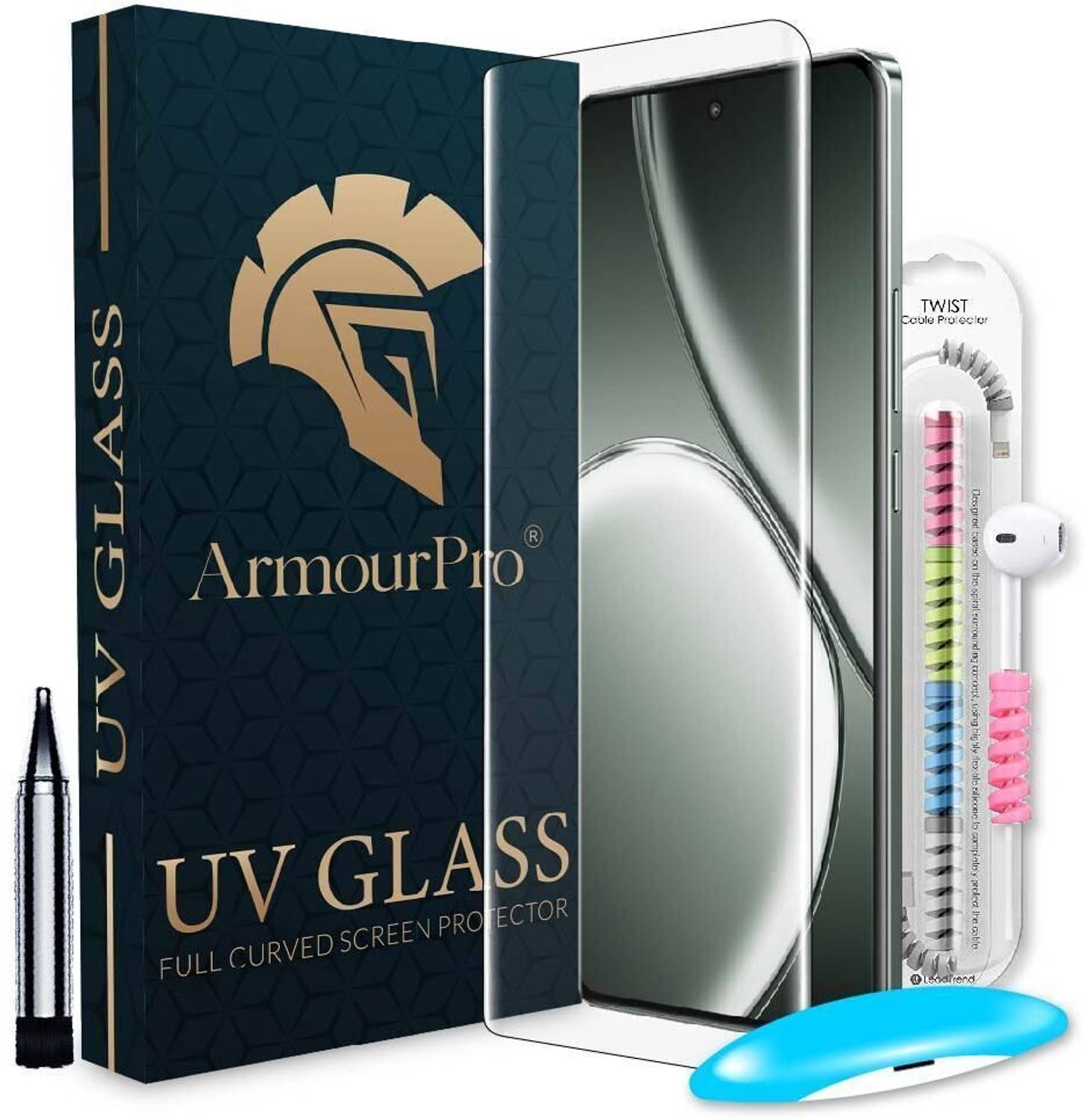 ArmourPro Edge To Edge Tempered Glass for Redmi Note 14 Pro 5G, REDMI Note 14 Pro+ 5G, Xiaomi Note 14 Pro, Xiaomi Note 14 Pro Plus