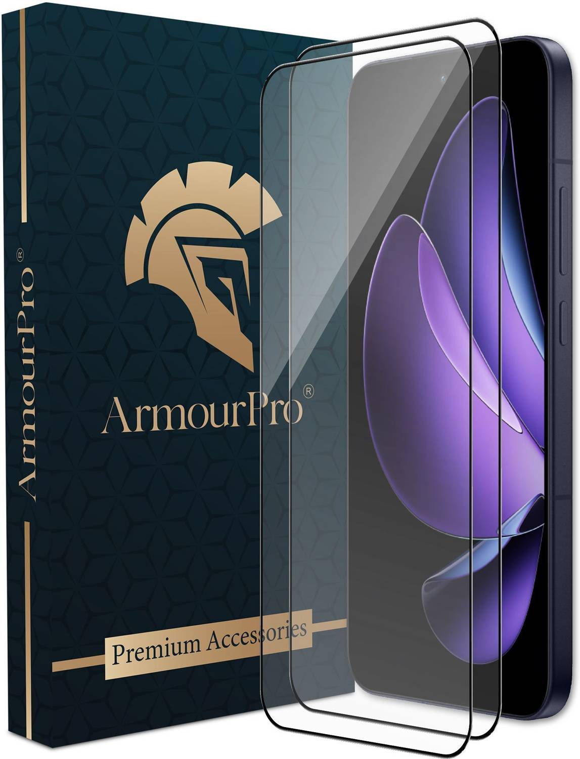 ArmourPro Edge To Edge Tempered Glass for Oppo Reno 13 5G, realme 13 5G