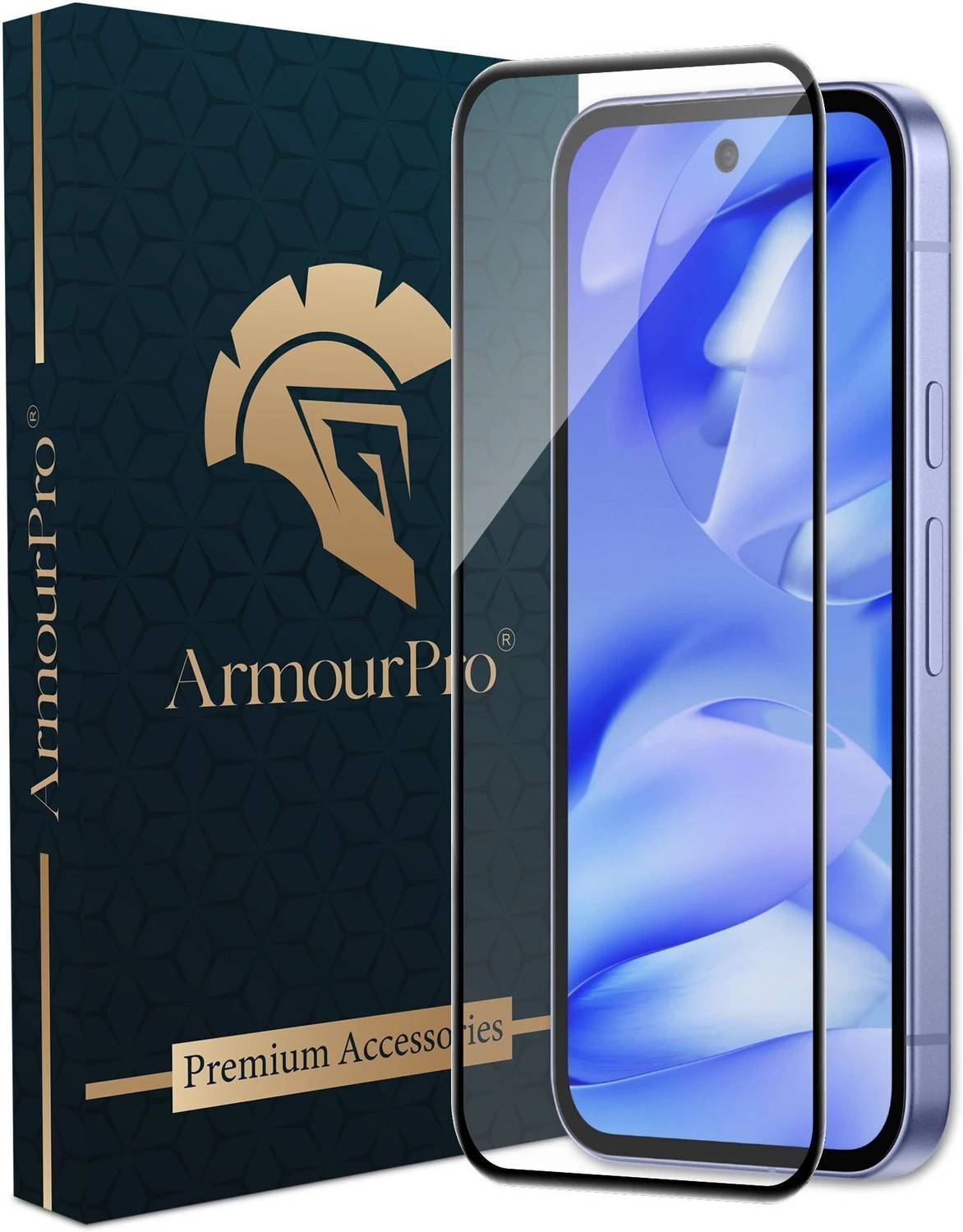 ArmourPro Edge To Edge Tempered Glass for Google Pixel 9A 5G, Google Pixel 9A