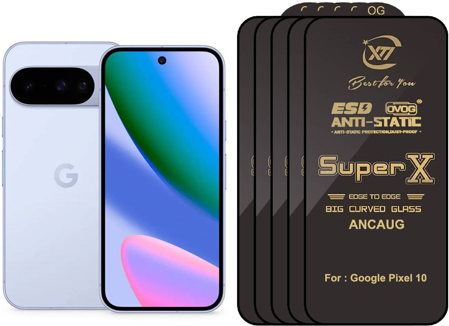 SuperX Edge To Edge Tempered Glass for Google Pixel 10