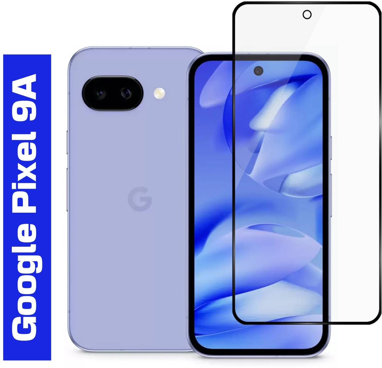Gorilla Cases Edge To Edge Tempered Glass for Google Pixel 9A