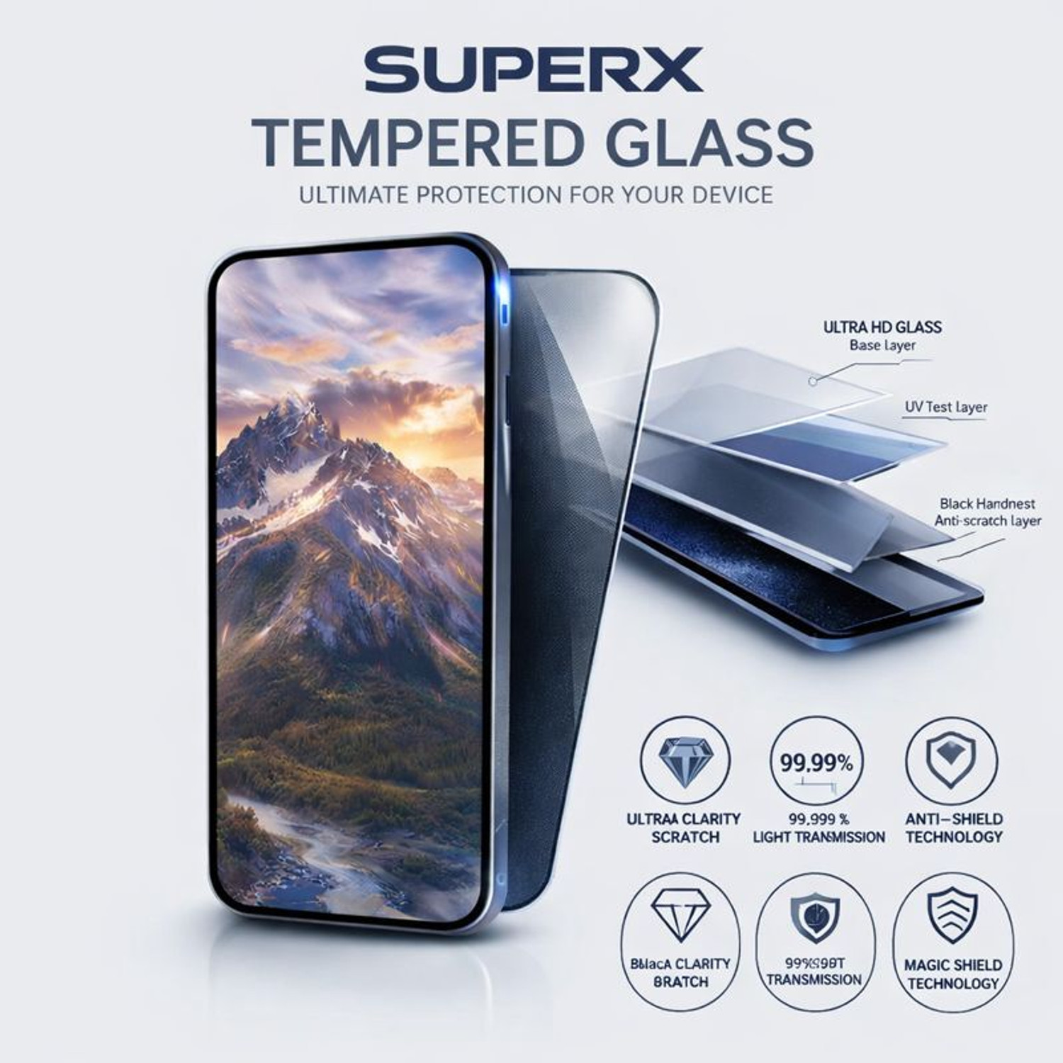 Image of GDMA Edge To Edge Tempered Glass for Google Pixel 10