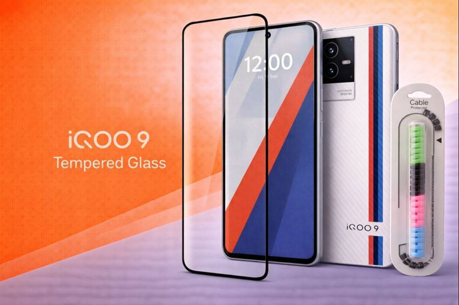 ANCAUG Edge To Edge Tempered Glass for iQOO 9
