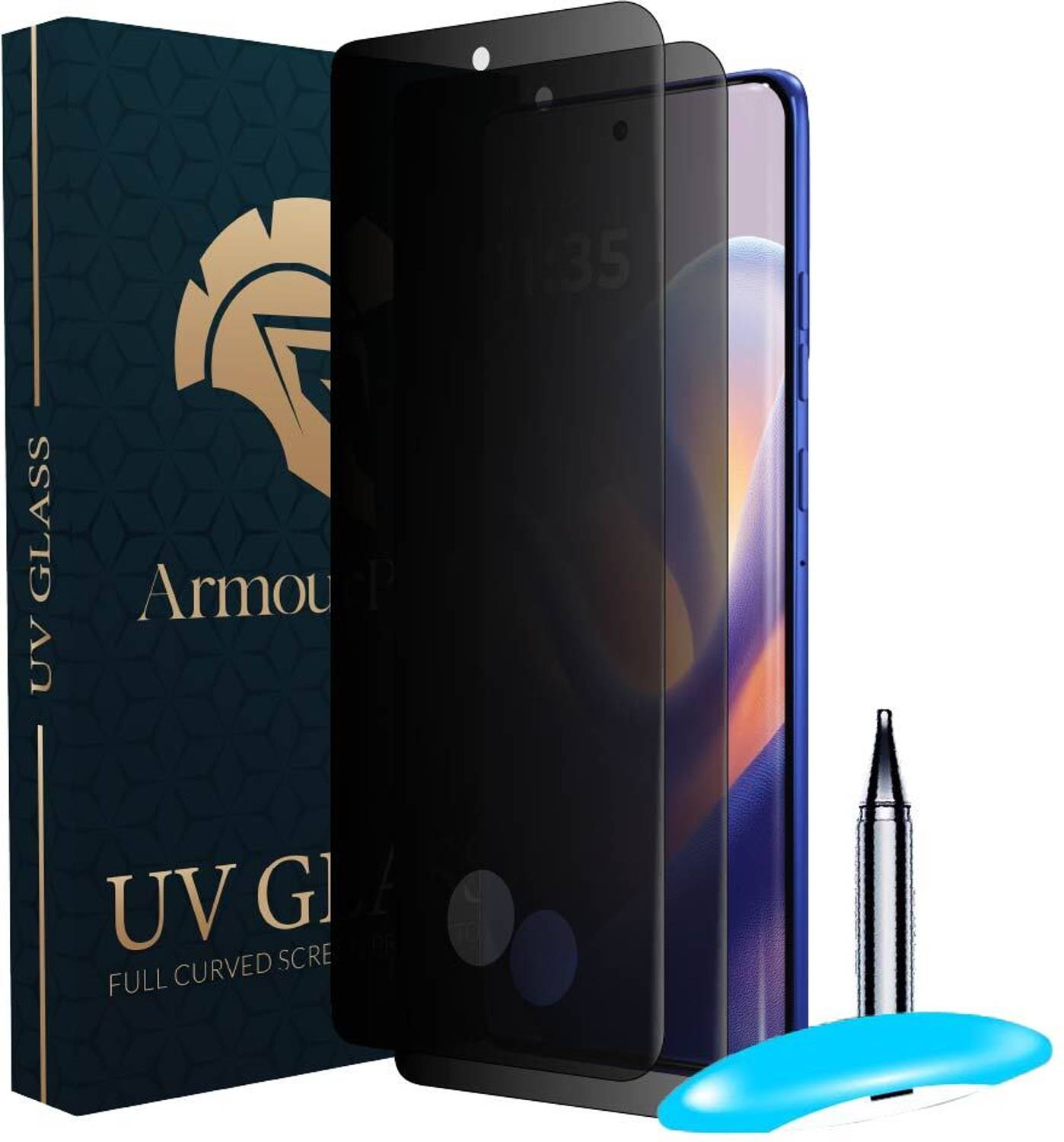 ArmourPro Edge To Edge Tempered Glass for Motorola Edge 60 Pro 5G