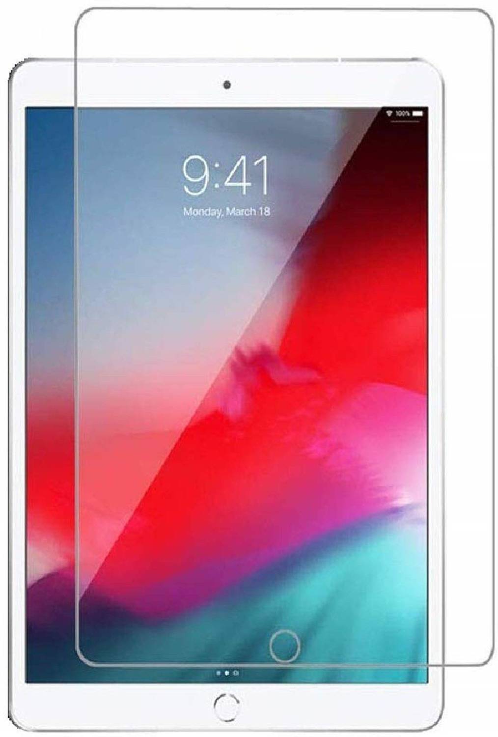 A-Allin1 Edge To Edge Tempered Glass for Apple iPad Pro 10.5inch, 100% Bubble Free, 100% transparency