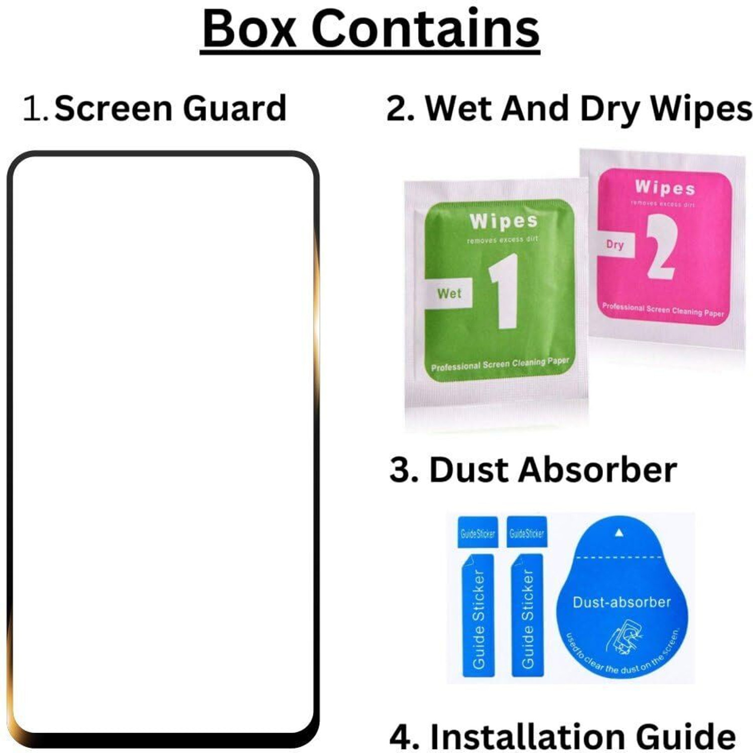 Image of iWishKart Edge To Edge Tempered Glass for OnePlus 13R 5G, OnePlus 13R, 1+13R 5G, 1+13R, His pk3, Military grade Edge to Edge Premium gorilla glass with Self Installation Guide - Wet & Dry wipes, Dust Absorber [With Warranty]