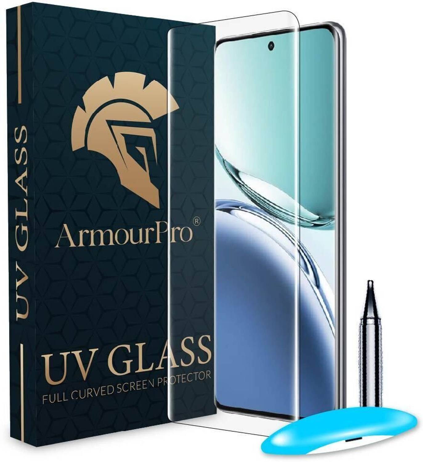 ArmourPro Edge To Edge Tempered Glass for Oppo F27 Pro Plus 5G (P