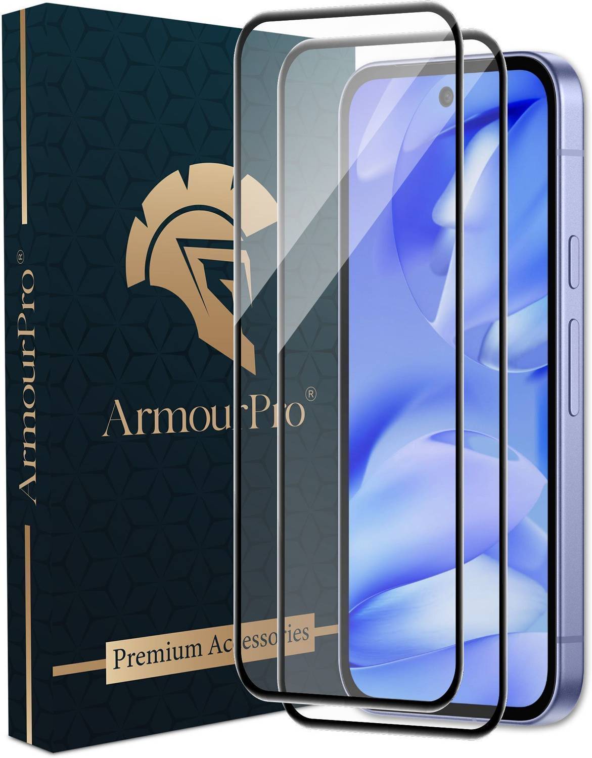 ArmourPro Edge To Edge Tempered Glass for Google Pixel 9A 5G, Google Pixel 9A
