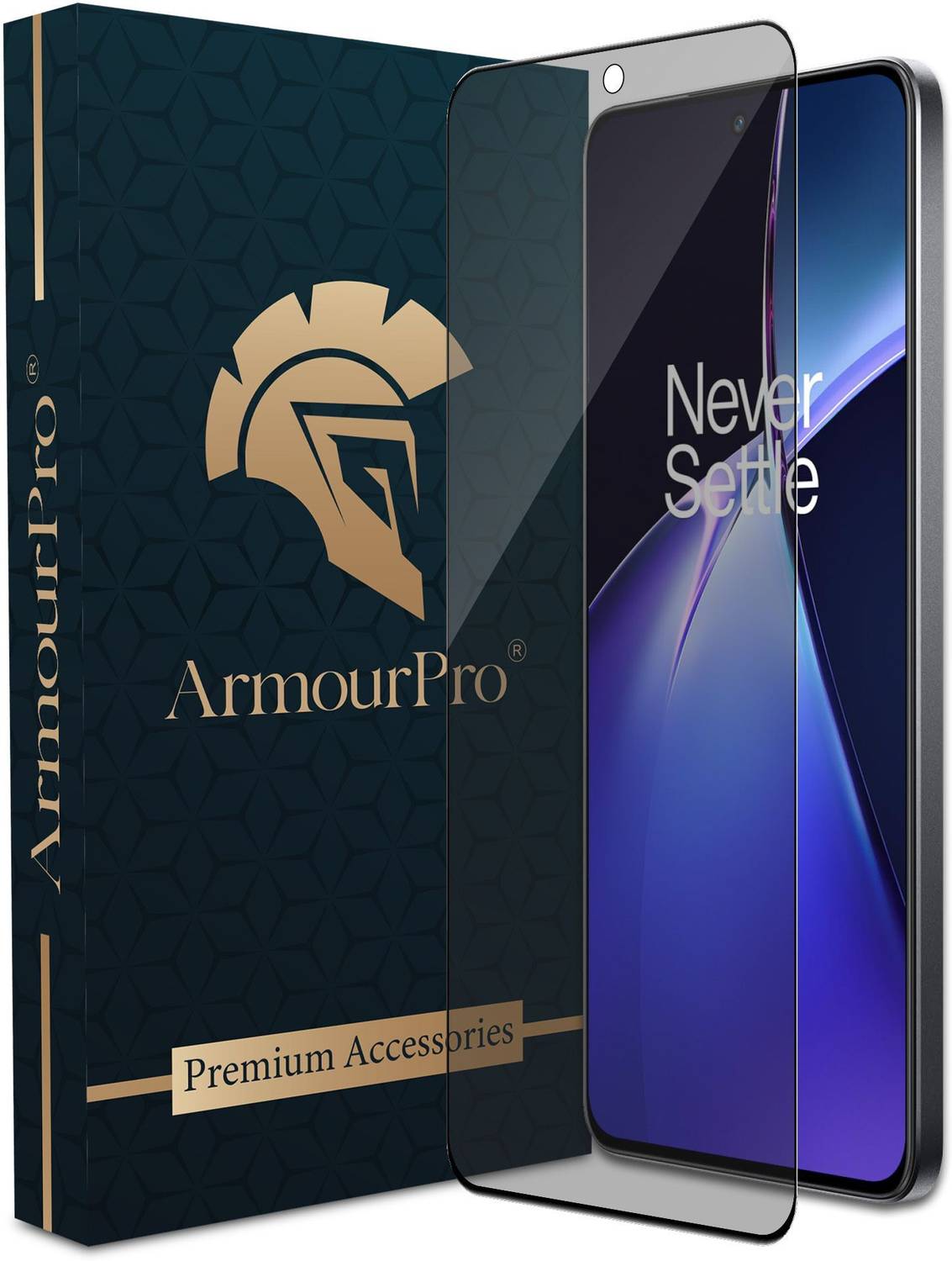 ArmourPro Edge To Edge Tempered Glass for OnePlus Nord CE 4 5G, Nord CE 4 5G, OnePlus Nord CE3, OnePlus Nord CE4, Matte Protection
