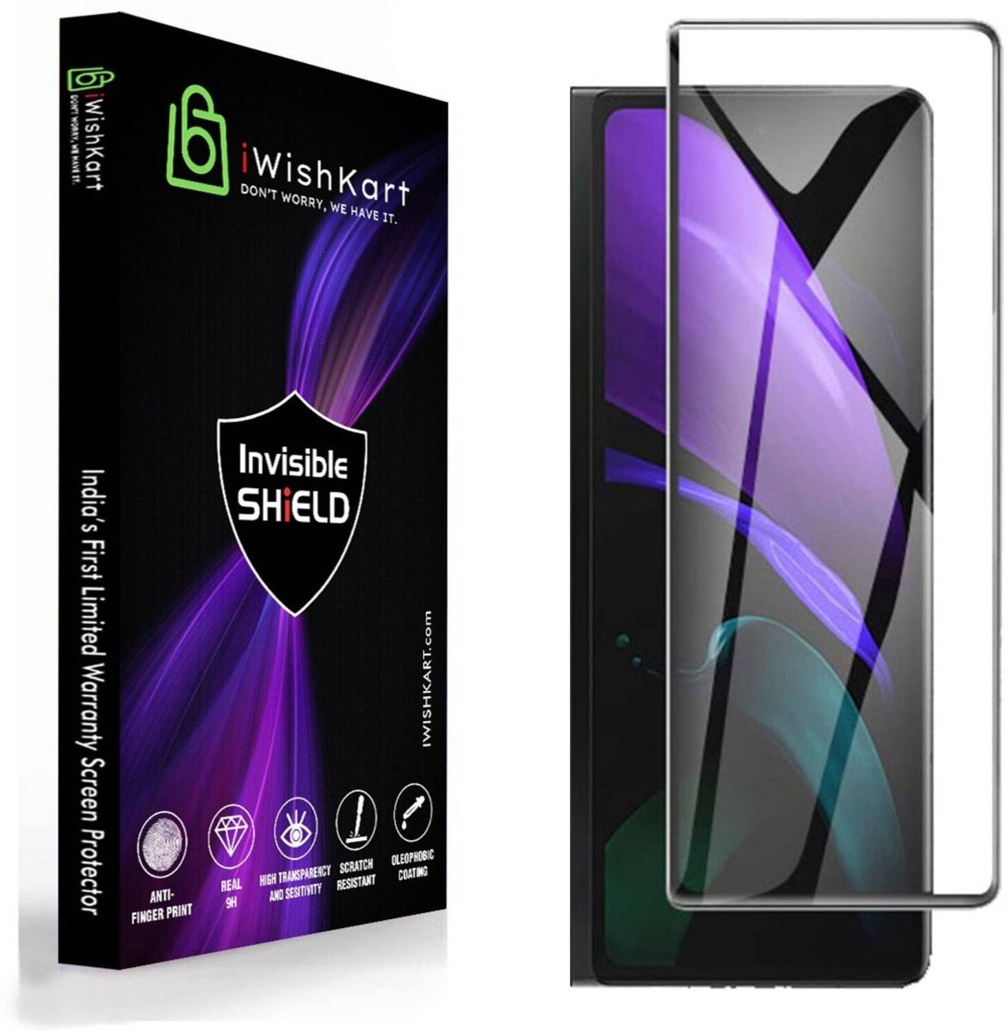 iWishKart Edge To Edge Tempered Glass for SAMSUNG Galaxy Z Fold 6