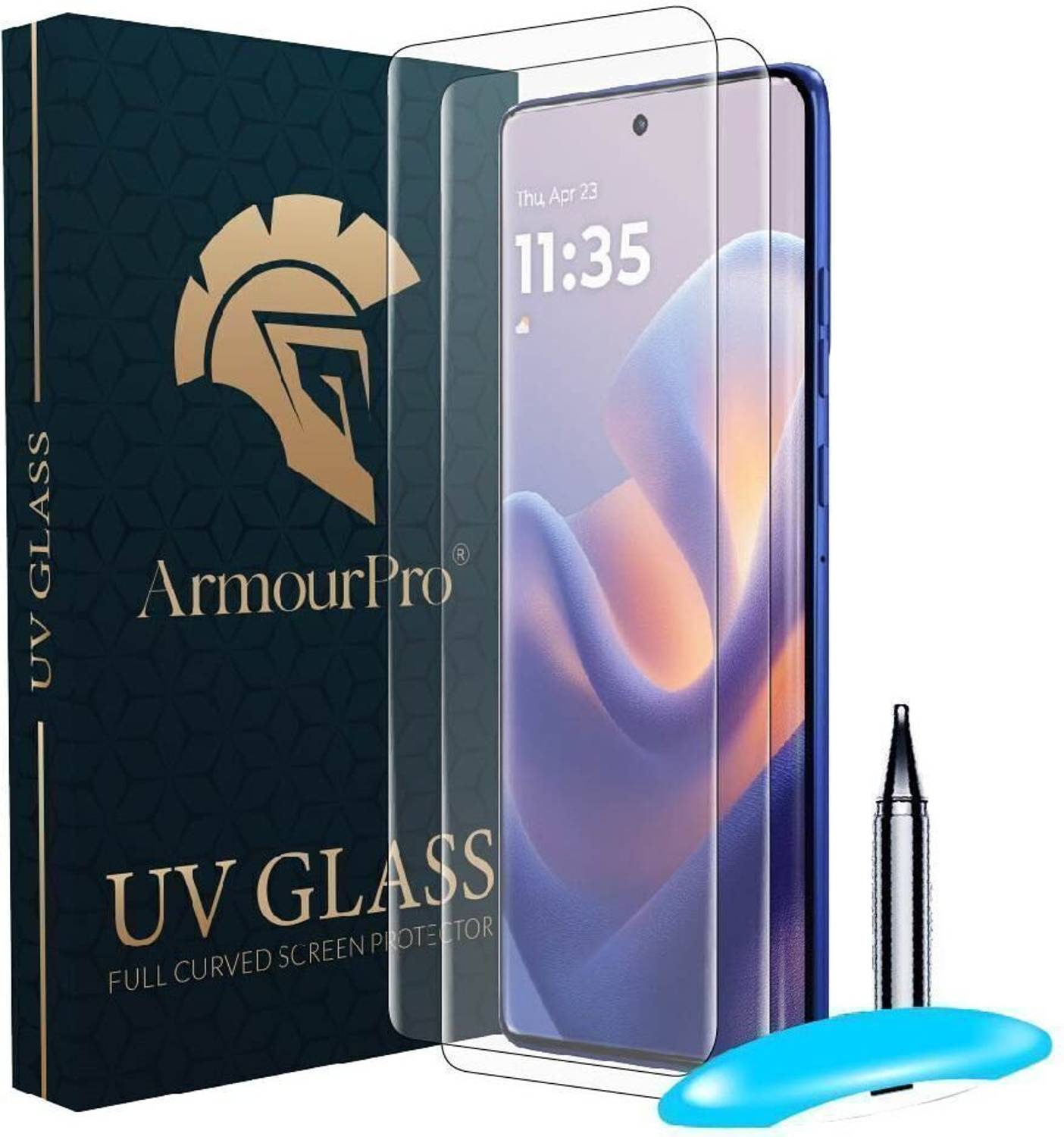 ArmourPro Edge To Edge Tempered Glass for Motorola Edge 60 Pro 5G