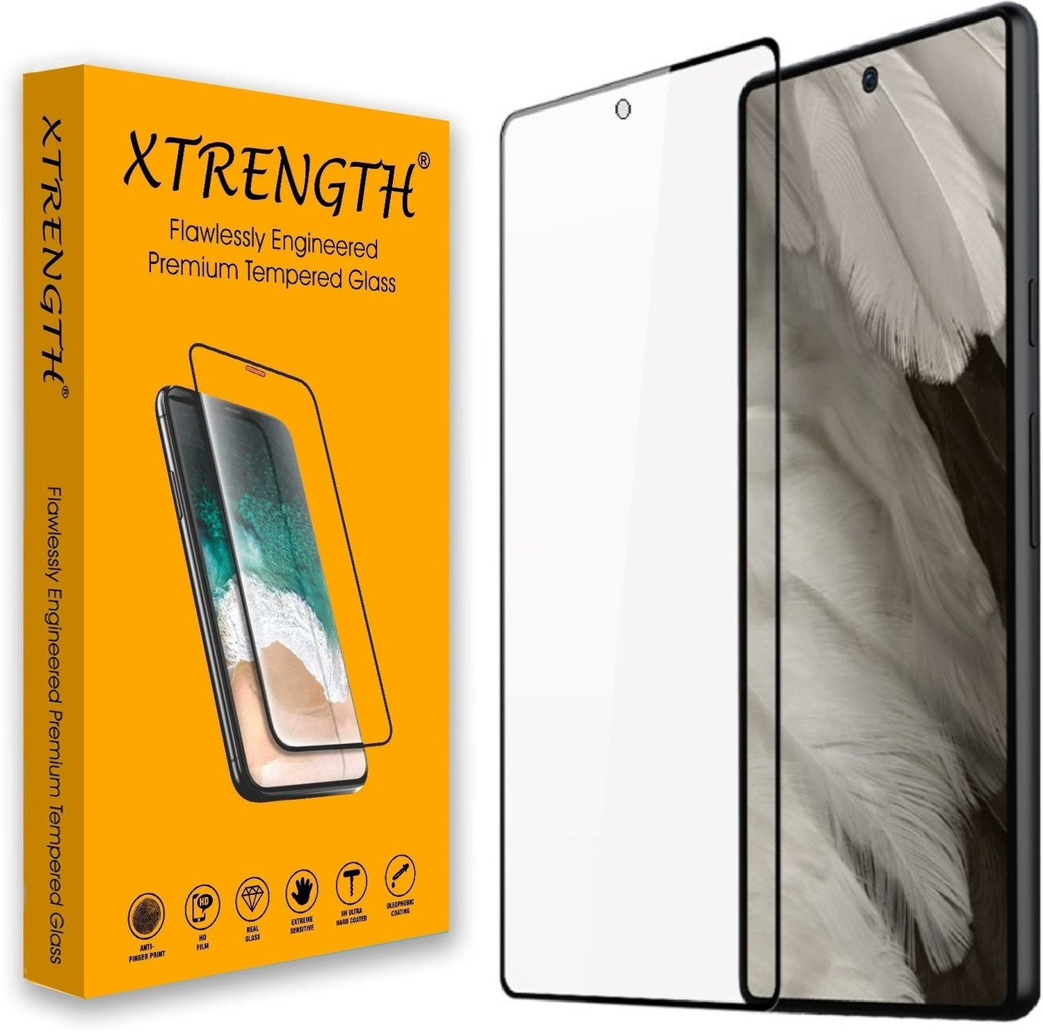 Image of XTRENGTH Edge To Edge Tempered Glass for Redmi Note 14 5G