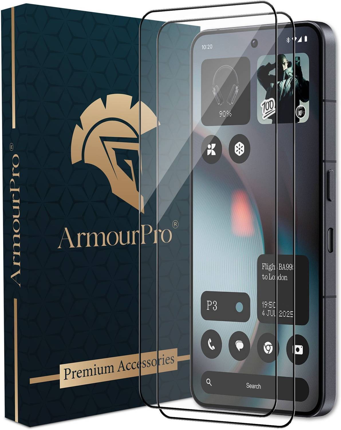 ArmourPro Edge To Edge Tempered Glass for Nothing Phone 3 5G