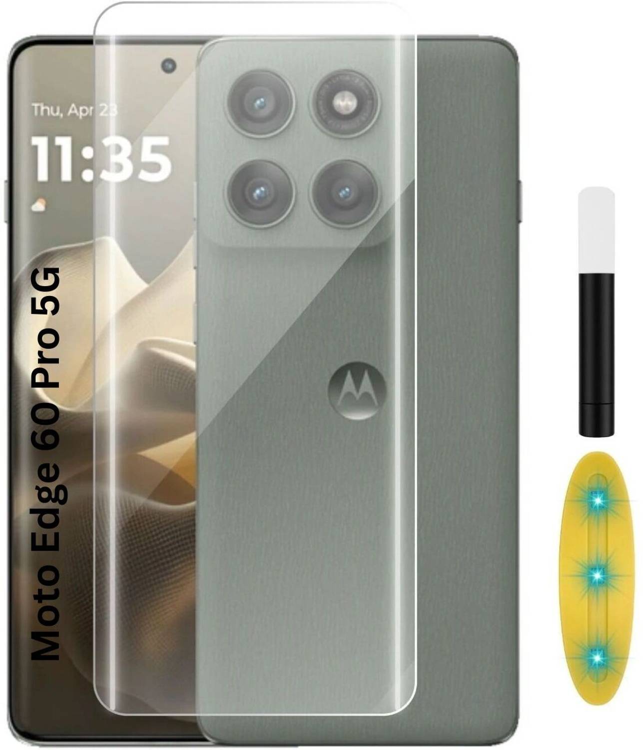 Flipkart SmartBuy Edge To Edge Tempered Glass for Moto Edge 60 Pr