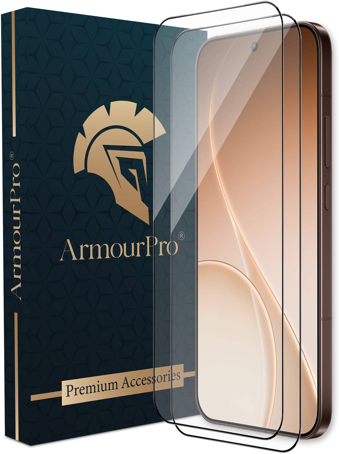 ArmourPro Edge To Edge Tempered Glass for Oppo Reno 15 Pro 5G, Oppo Reno 15 Pro, Reno 15 Pro
