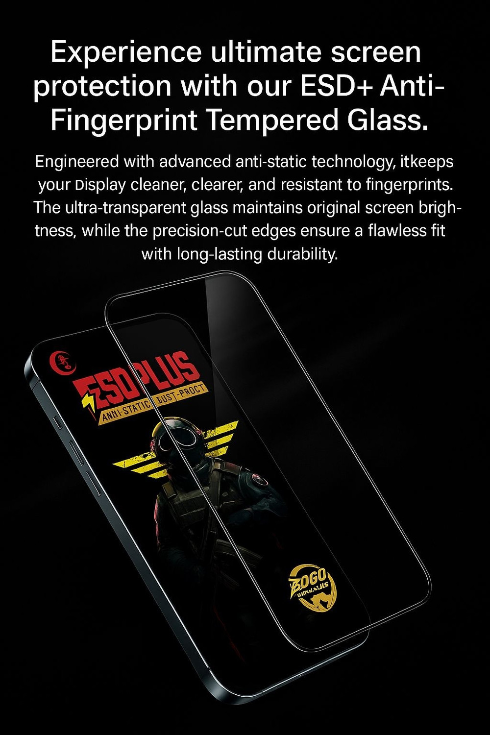 Image of GDMA Edge To Edge Tempered Glass for POCO F5