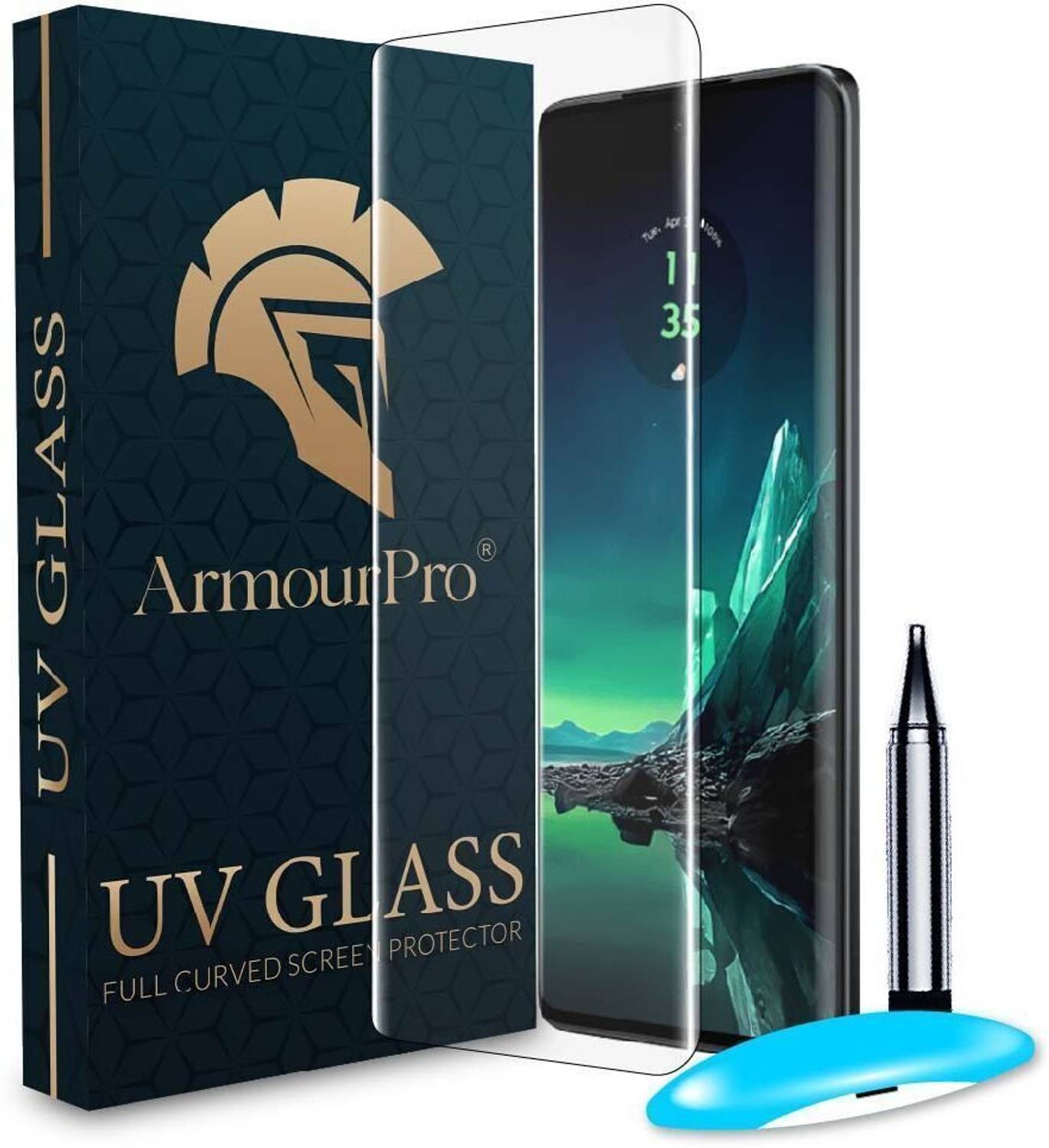 ArmourPro Edge To Edge Tempered Glass for Motorola Edge 40 Neo, M