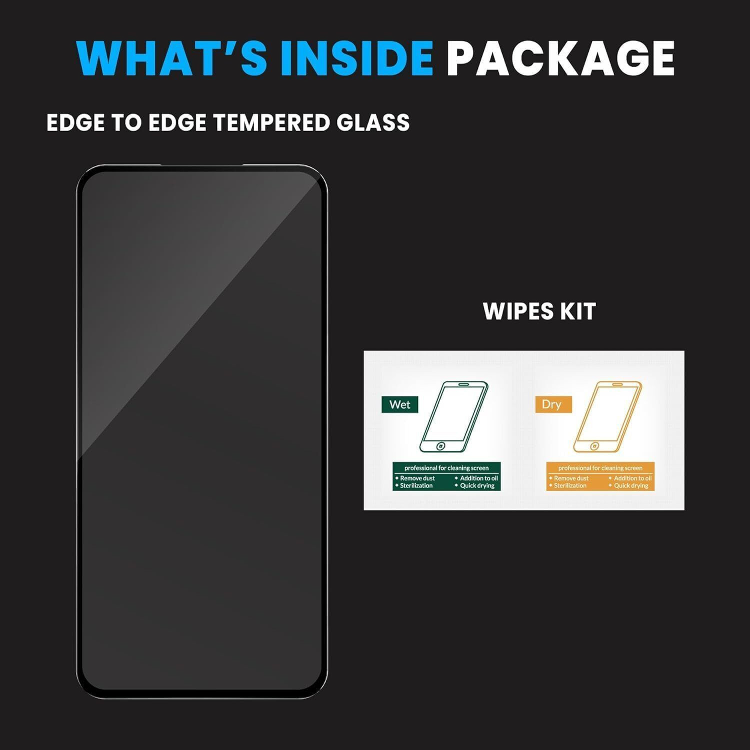 Image of EITANSHA CREATION Edge To Edge Tempered Glass for Nothing Phone (2a) 5G