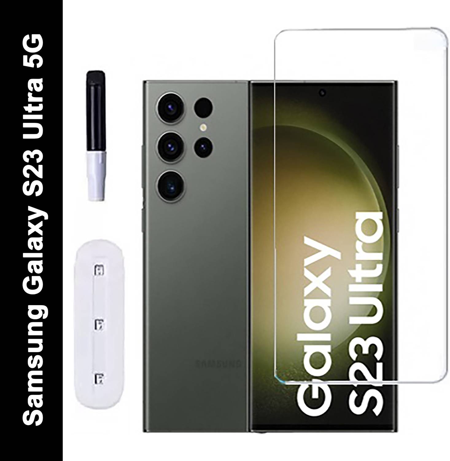 A-Allin1 Edge To Edge Tempered Glass for Samsung Galaxy S23 Ultra 5G