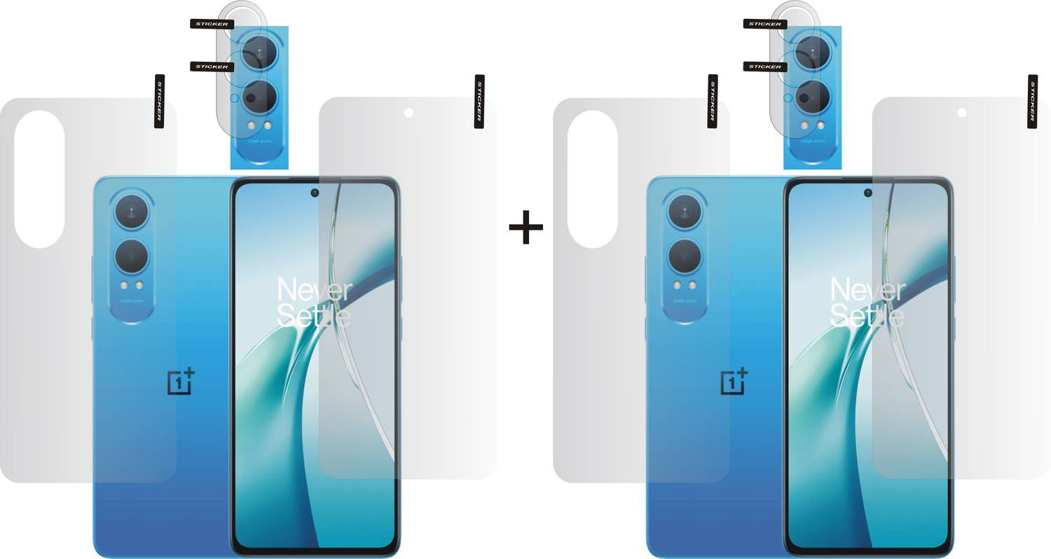 SHIVAAY Front and Back Screen Guard for OnePlus Nord CE 4 Lite 5G, NORD CE 4 LITE, ONEPLUS CE 4 LITE, CE 4 LITE 5G, 1+NORD CE 4LITE 5G