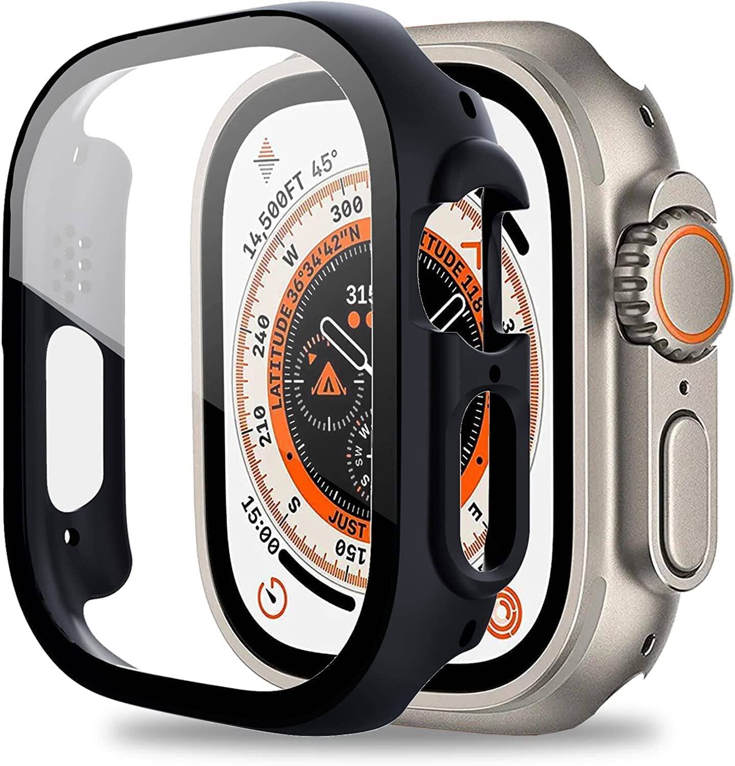 Aenoko Front and Back Tempered Glass for Apple Watch Ultra 2 & Ultra 49mm