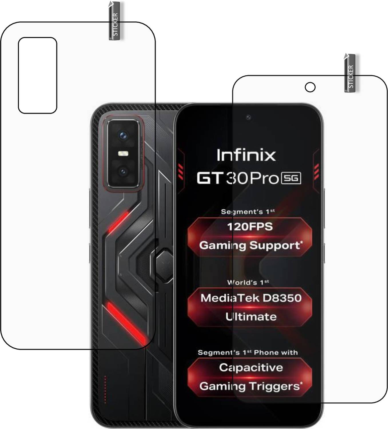 GARUDA Tempered Glass for Infinix GT 30 Pro 5G+ - Image 1