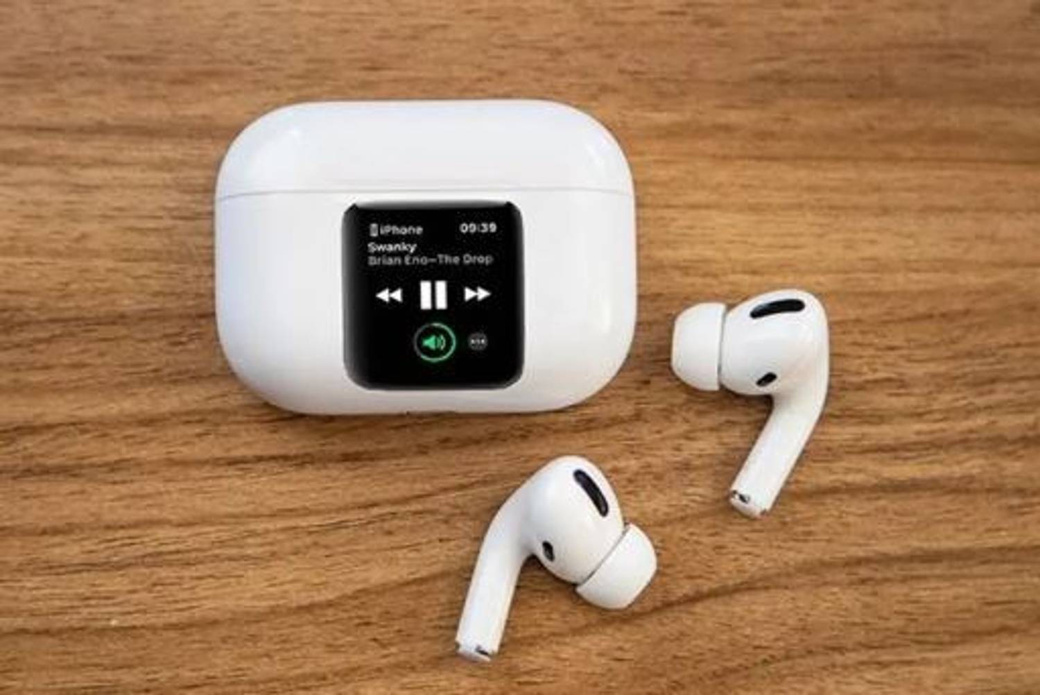SSRB Nano Glass for Apple to add touchscreen display to Airpods P