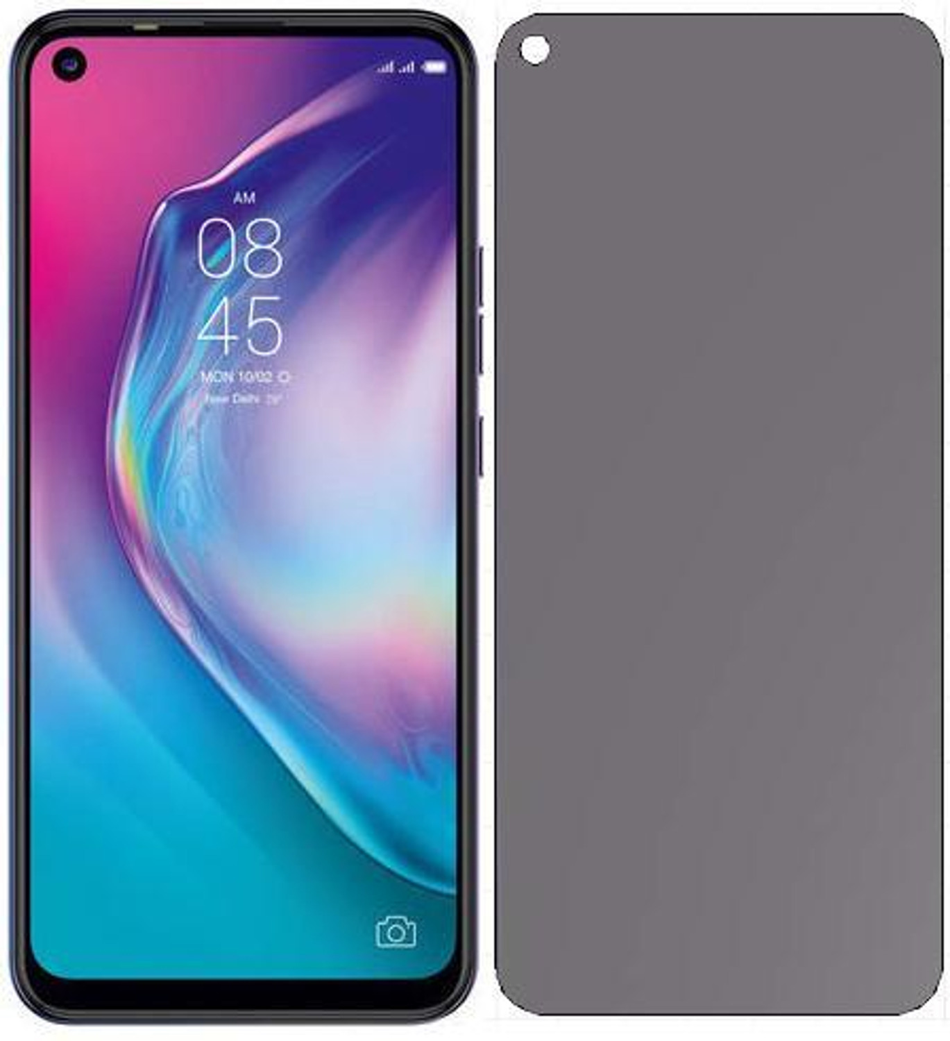 Image of HARVEEN Impossible Screen Guard for Campatible for Privacy-NOV23-Tecno Camon 15