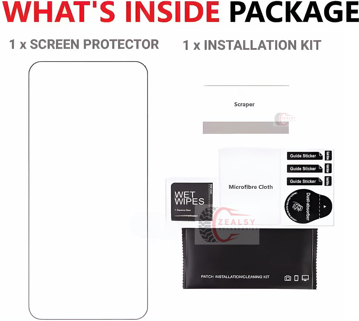 Image of Zealsy Hness CB 350 Bike Display Screen Guard