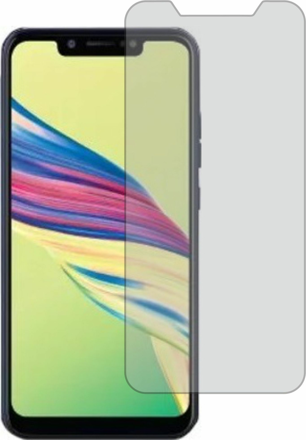 Image of Mobling Tempered Glass Guard for TECNO CAMON I2 (AntiGlare Matte)