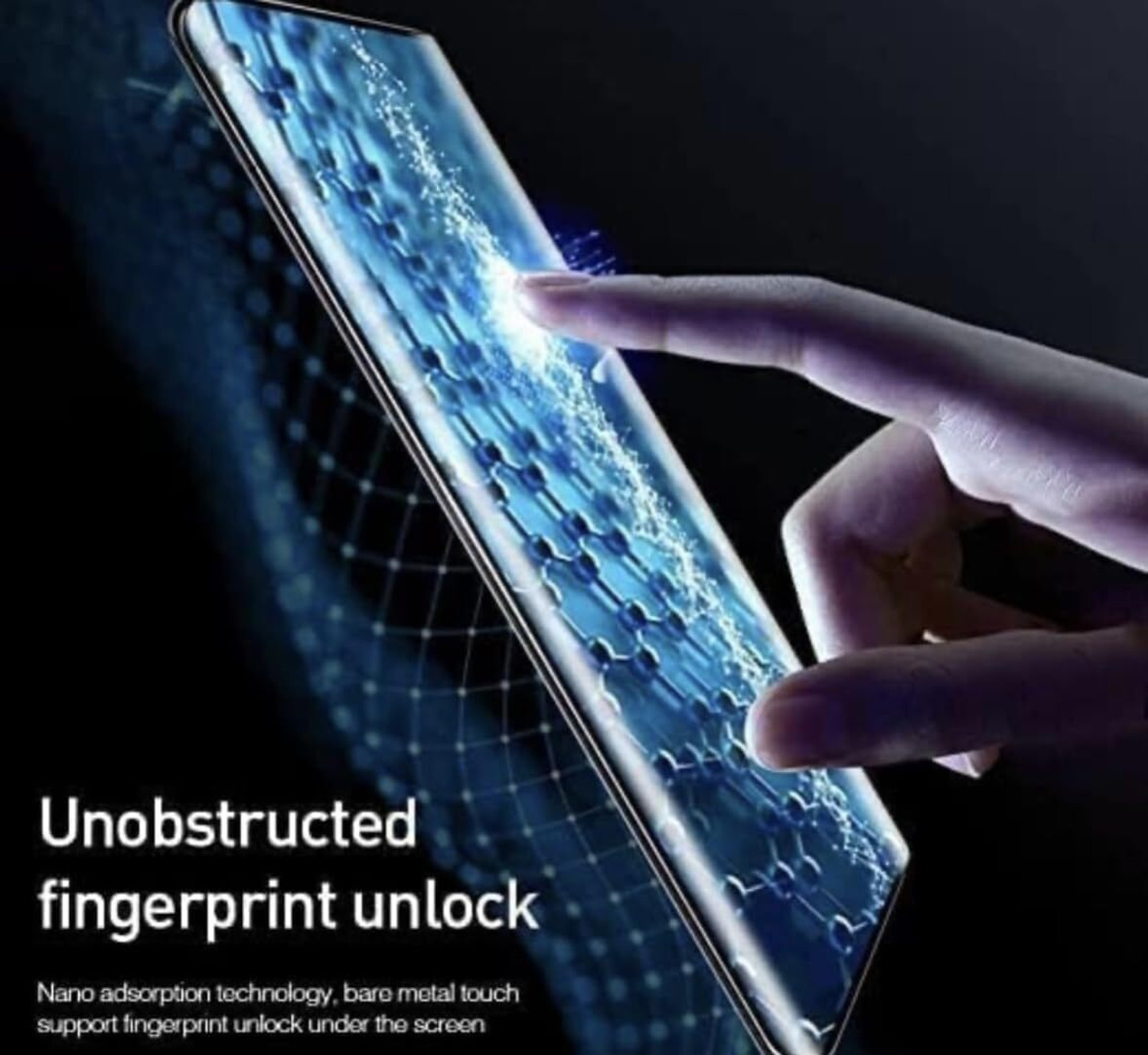 Image of Aeidess Edge To Edge Tempered Glass for MOTOROLA Edge 50 Fusion