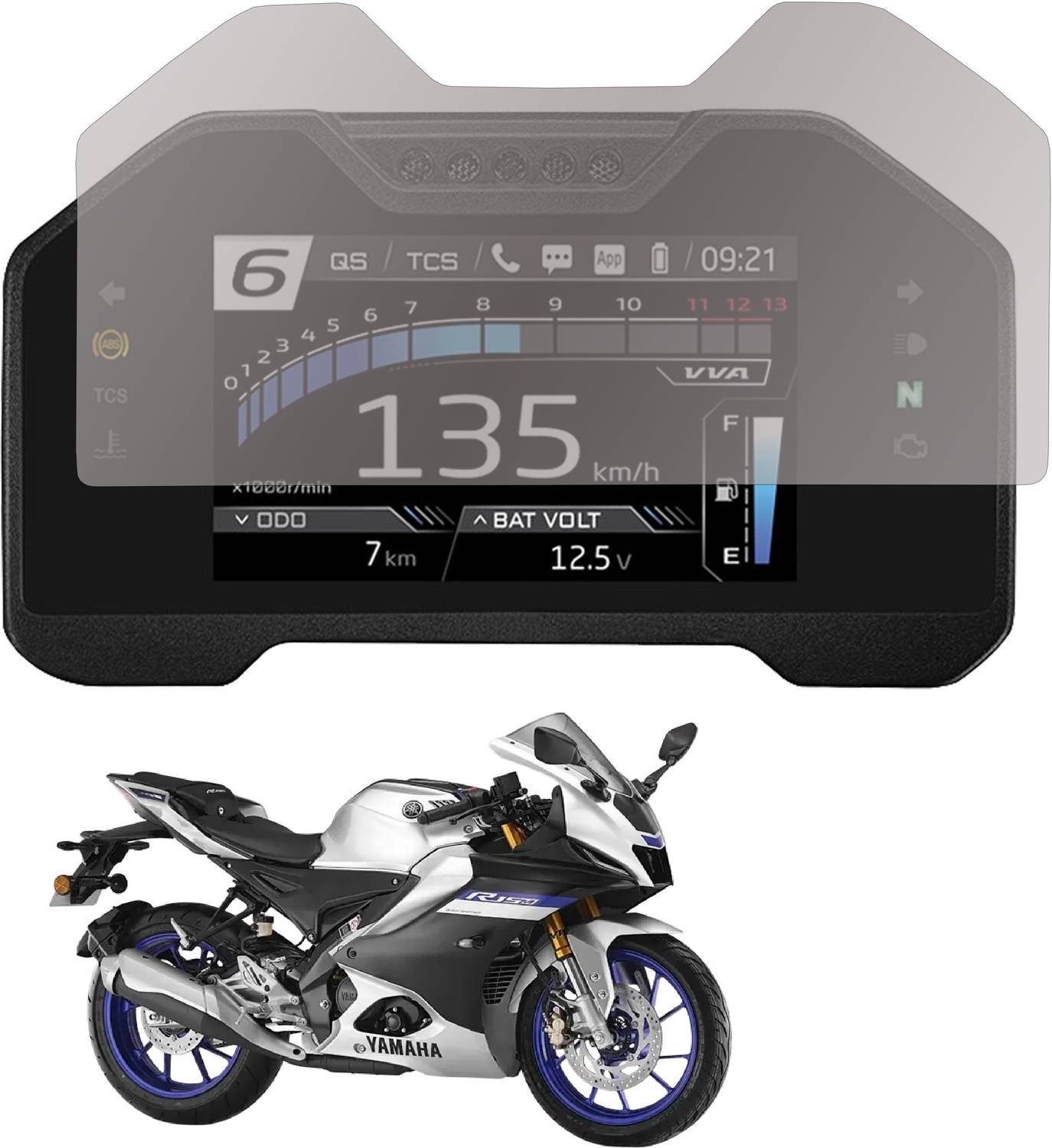 GADGET DEALS Impossible Screen Guard for YAMHA R15M Screen Guard