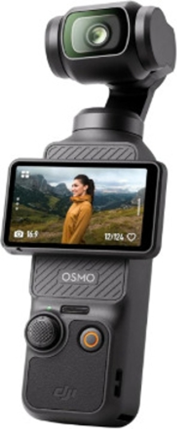 Image of Pranshi Nano Glass for GearX Pocket 2 Vlogging Camera with WiFi 4K Videos Photo Pocket Camera 3 ,Axis 330 Gimbal Stabilizer, Fast Focusing, Face Object Tracking, Digital Video Camera for Photography