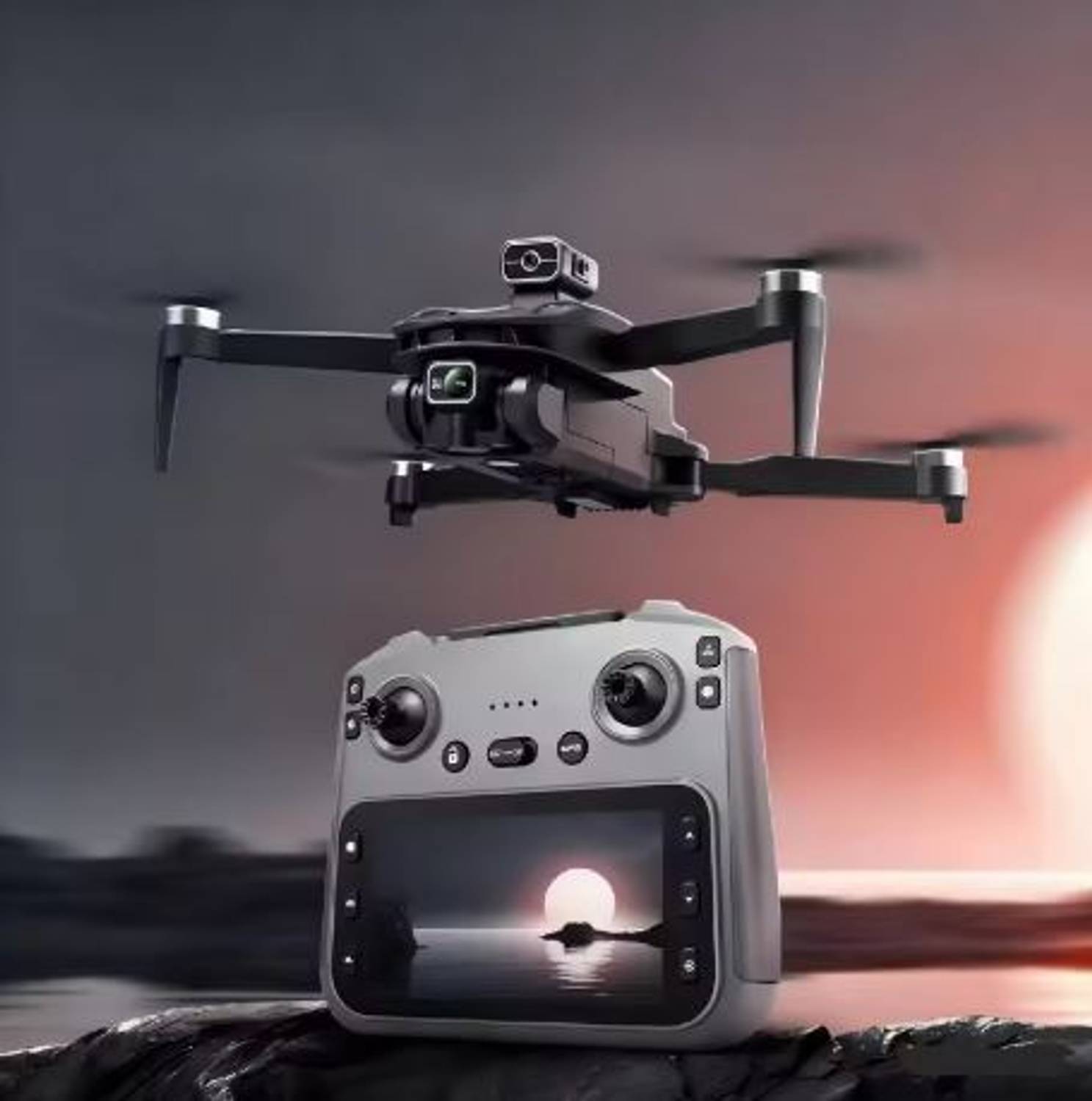 SHIVAAY Nano Glass for Drone with hd Lens Camera Remote Control