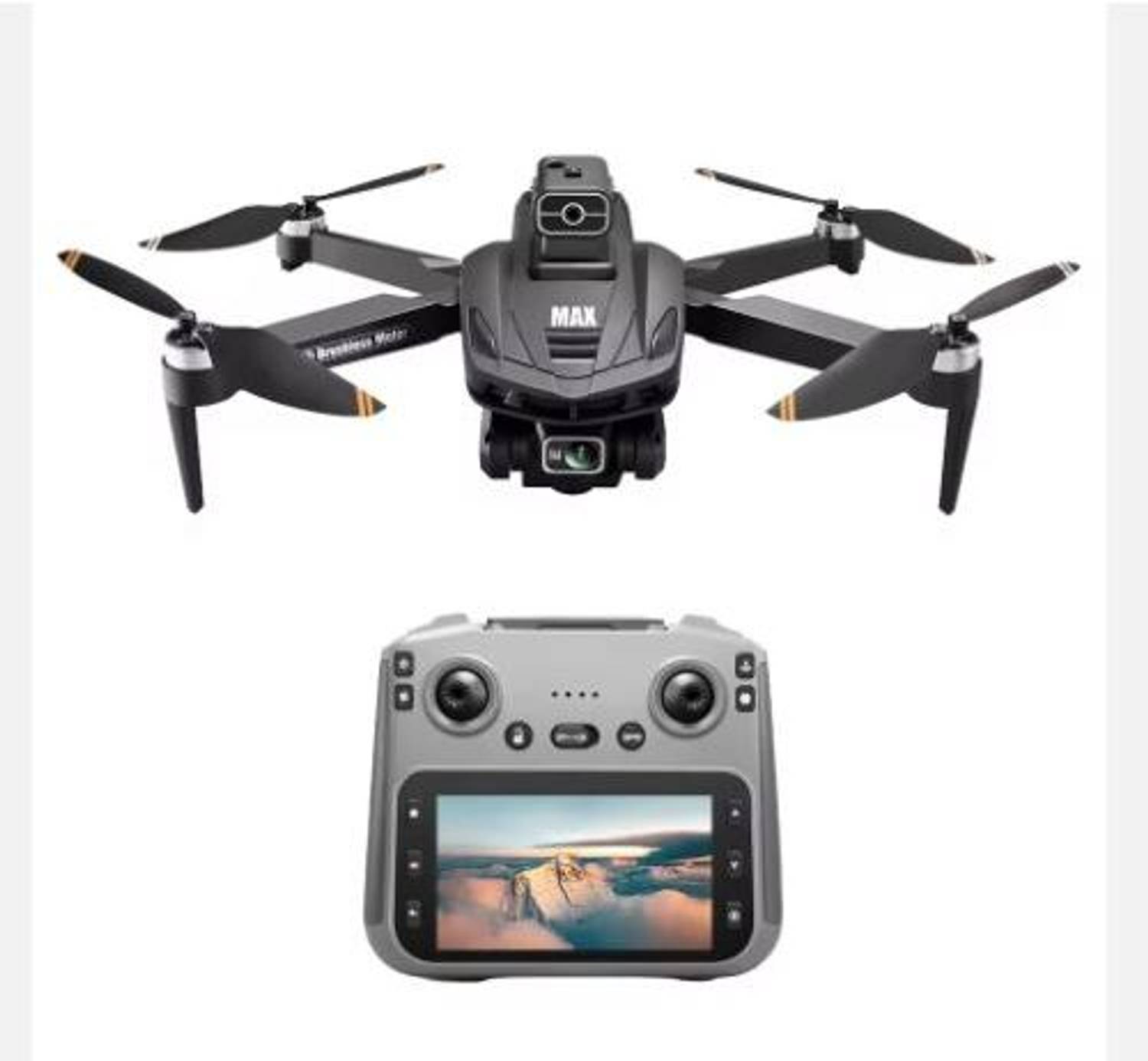 SHIVAAY Nano Glass for MAX PRO Professional GPS Drone with UHD Camera WIFI FPV Brushless RC Screen Gimbal Stabilizer Plastic Quadcopter UAV