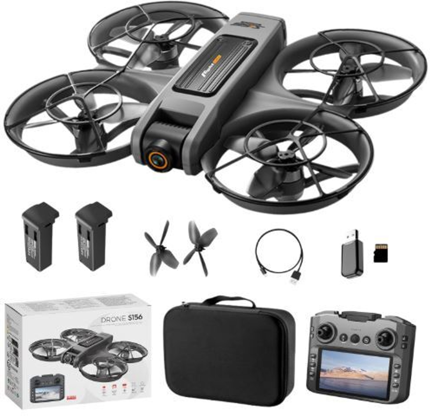 Image of SHIVAAY Nano Glass for Beginner Drone FPV HD Camera Brushless Motor Obstacle