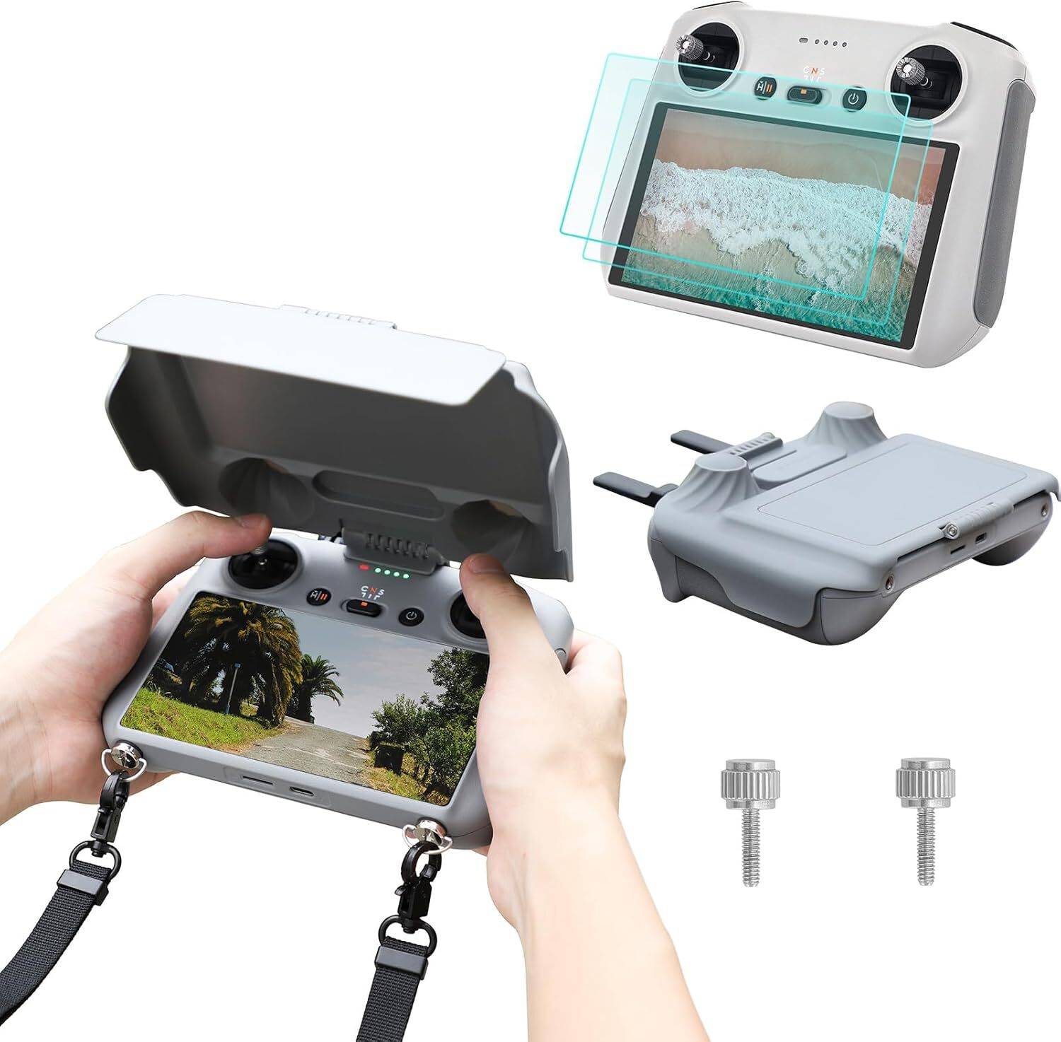 DRONE Nano Glass for Mini 4 Pro Fly More Combo with DJI RC 2 (screen remote controller), Folding Mini-Drone with 4K HDR Video Camera2