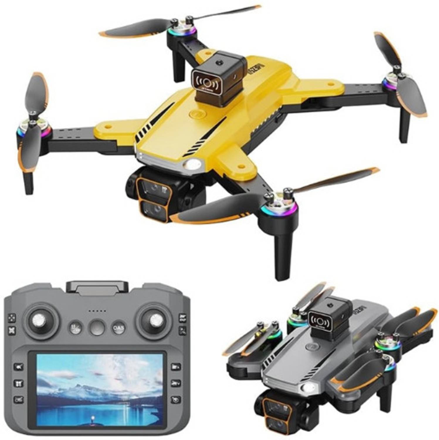 Pranshi Nano Glass for DJI RC Plus with Screen STARTRC Frosted Purple Eye Protection Tempered Glass Filmz