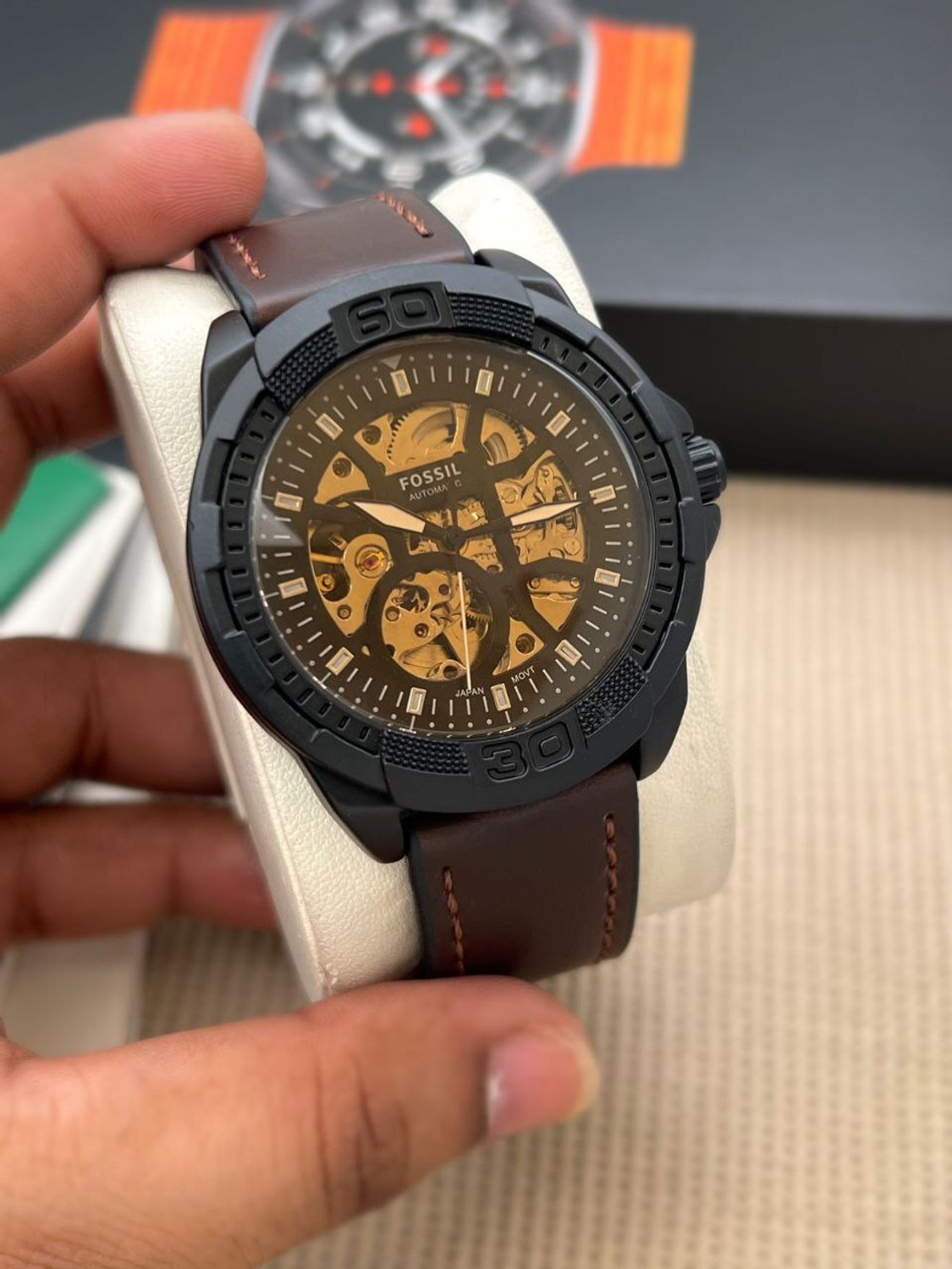 Image of Trendguru watcha Nano Glass for Fossil Stainless Steel Mechanical Men's Watch - Copy (4)